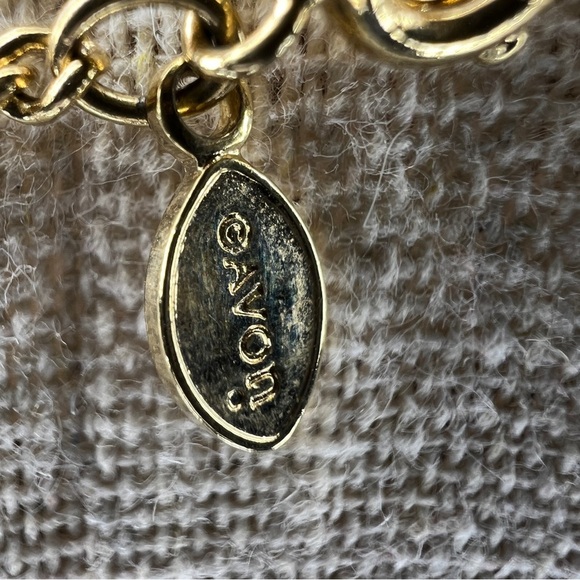 Vintage Avon Gold Knit Necklace Retro Classic Spring Ring Closure 16” Length - Picture 7 of 9